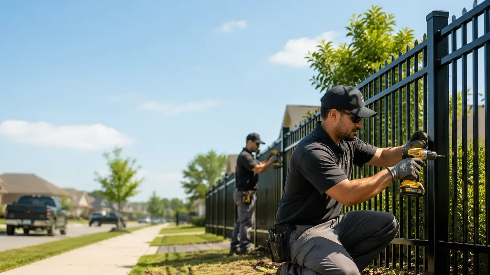 Metal Fence Installation in Mount Vernon, IL